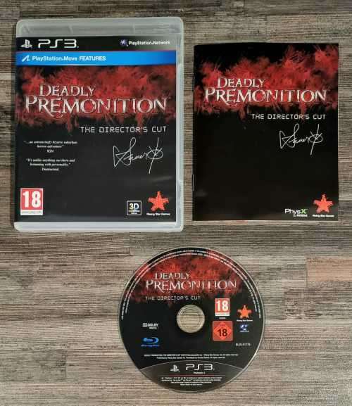 Deadly Premonition The Director`s Cut for PS3 - Complete