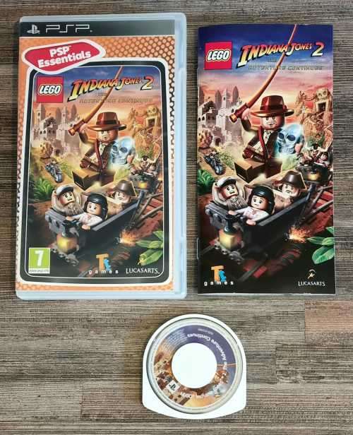 Lego Indiana Jones 2 Essentials for PSP - Complete