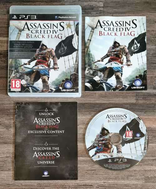 Assassin`s Creed Black Flag for PS3 - Complete