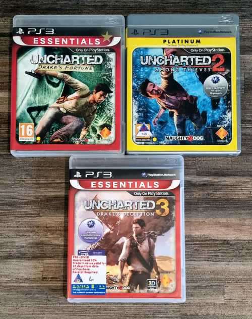 Uncharted Bundle for PS3 - Complete