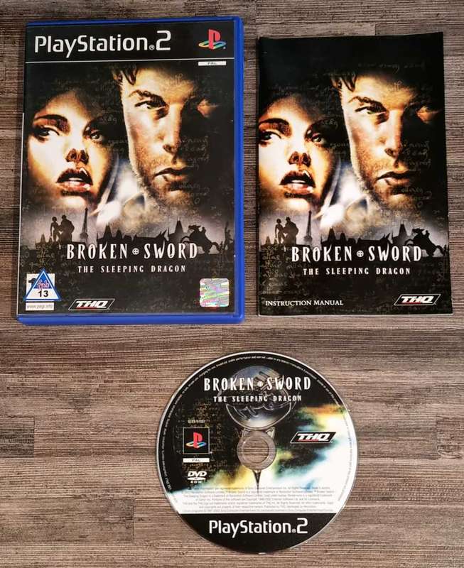 Broken Sword The Sleeping Dragon for PS2 - Complete
