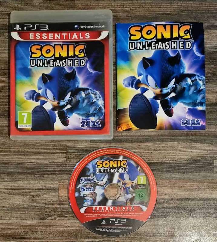 Sonic Unleashed Essentials for PS3 - Complete