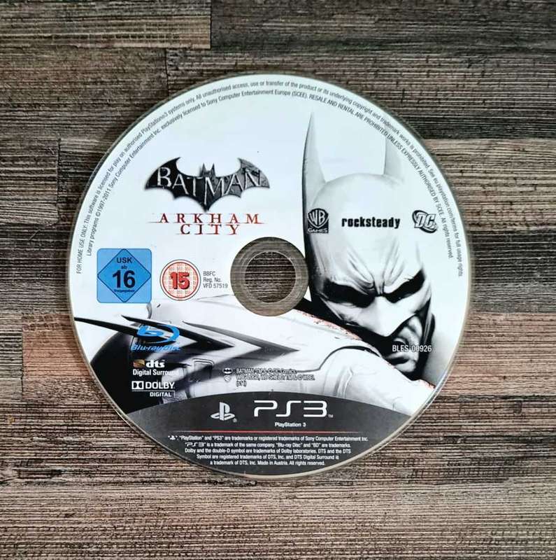 Batman Arkham City for PS3 - Disc Only