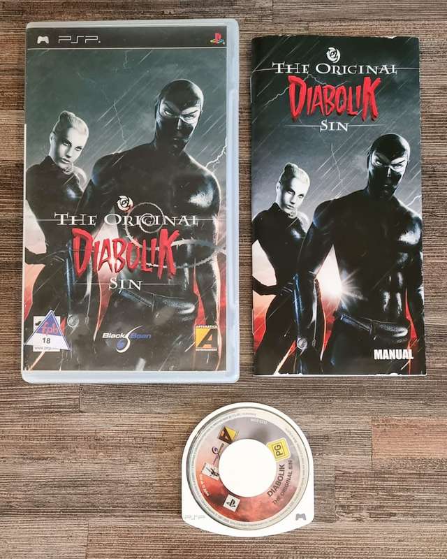 Diabolik The Original Sin for PSP - Complete