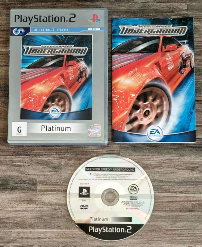 Need for Speed Underground for PS2 - Complete