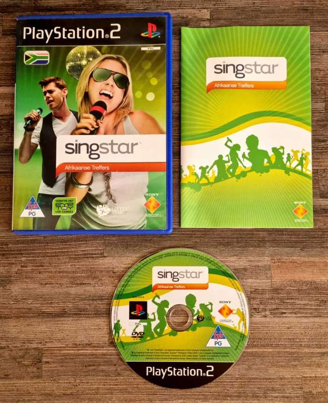 Singstar Afrikaanse Treffers for PS2 - Complete