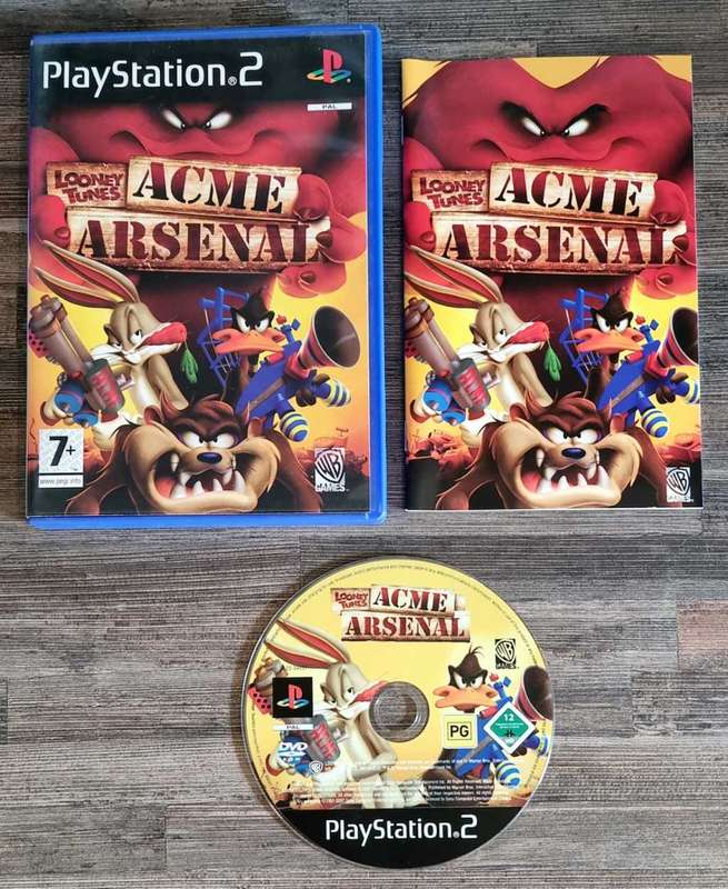 Looney Tunes Acme Arsenal for PS2 - Complete
