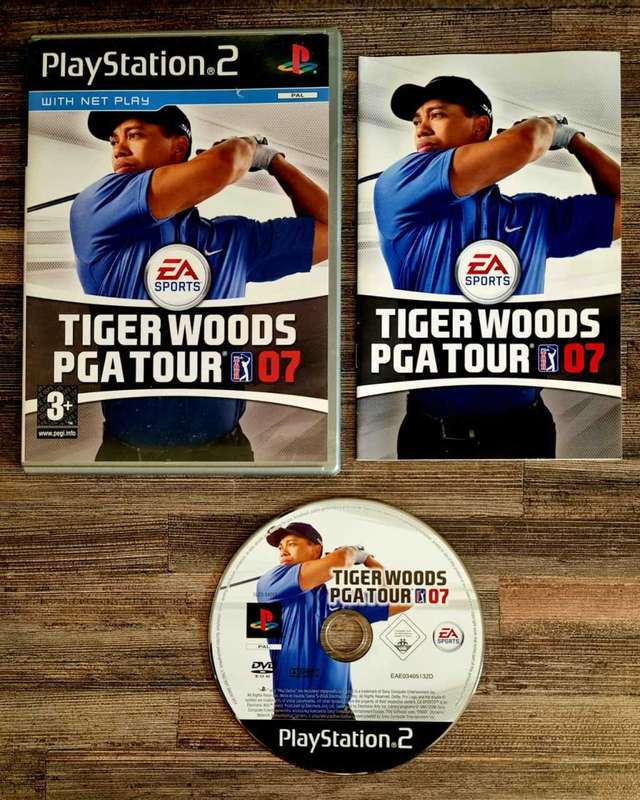 Tiger Woods PGA Tour 07 for PS2 - Complete