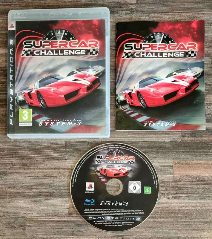 Supercar Challenge for PS3 - Complete