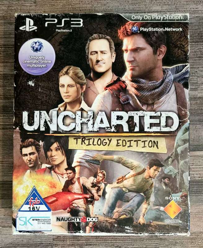 Uncharted Trilogy Edition for PS3 - Complete
