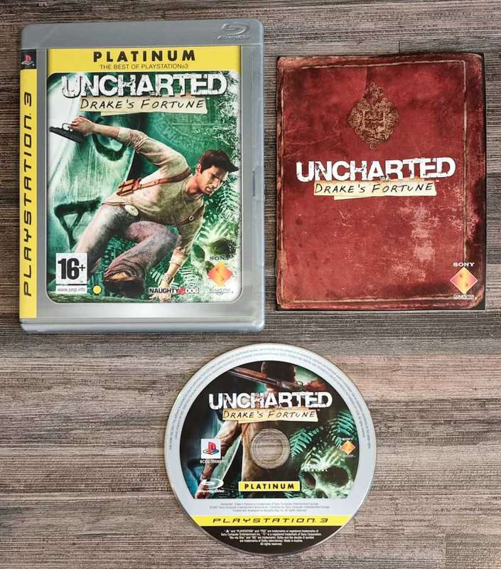 Uncharted Trilogy Edition for PS3 - Complete