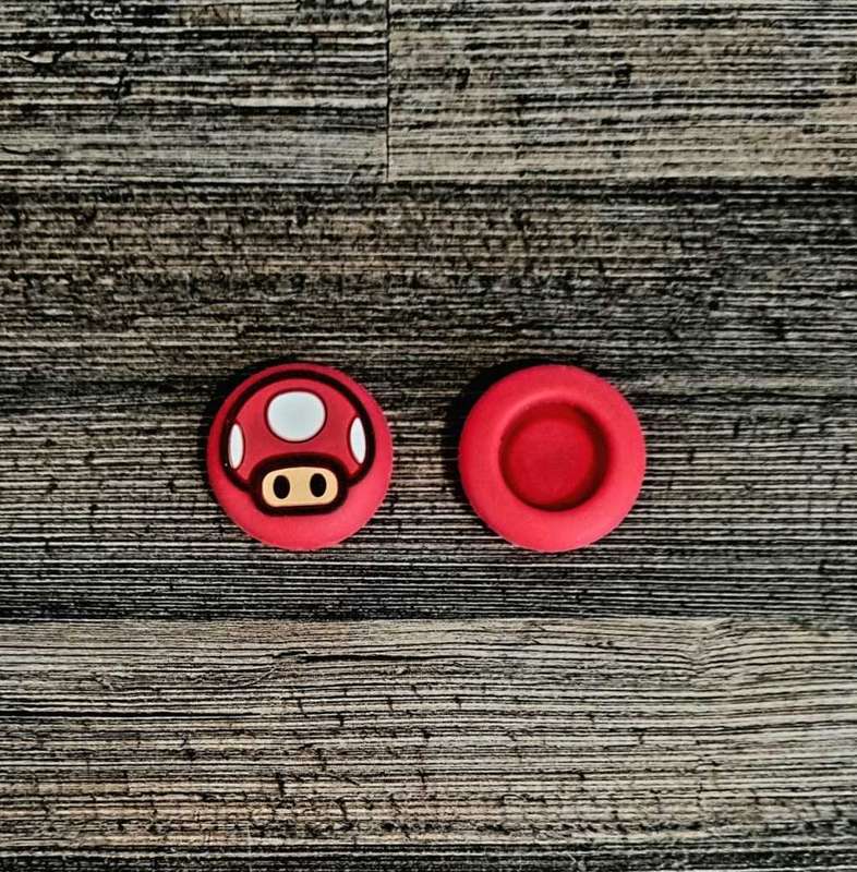 Mario Red Mushroom Thumb Grips