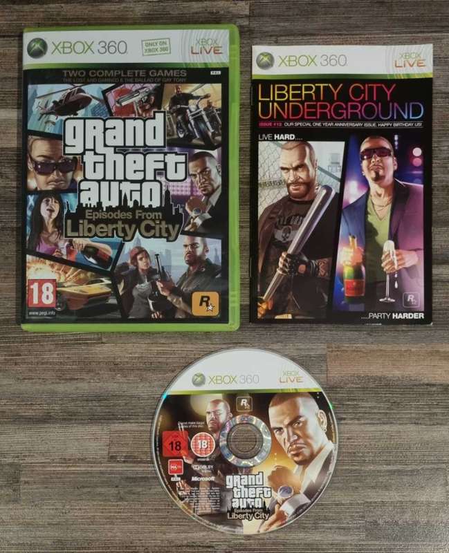 Grand Theft Auto Episodes from Liberty City for Xbox 360 - Complete