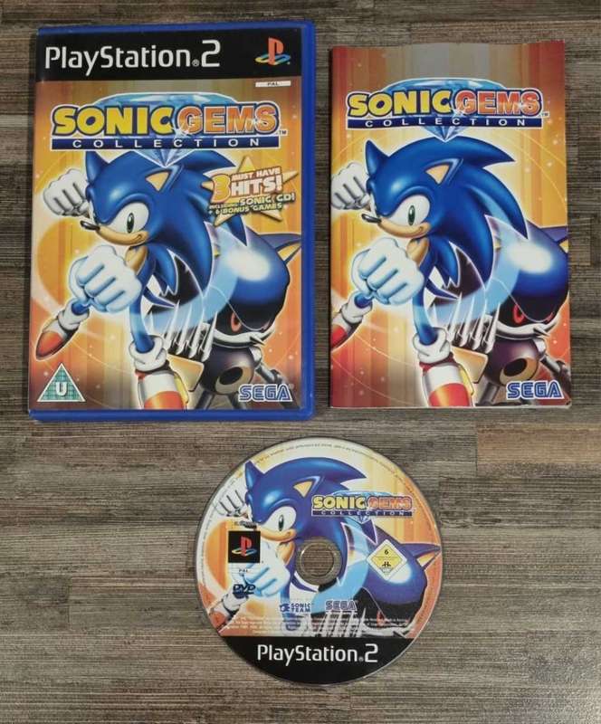 Sonic Gems Collection for PS2 - Complete