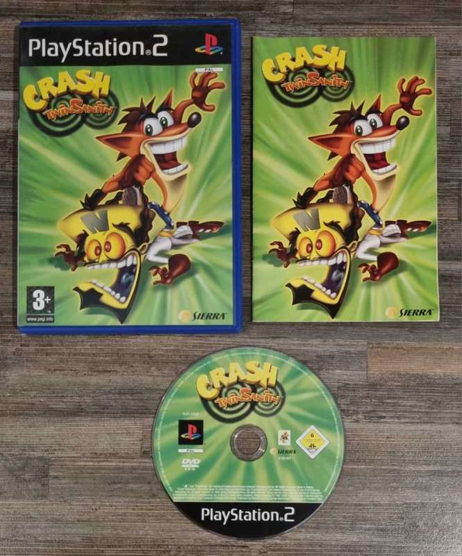 Crash TwinSanity for PS2 - Complete