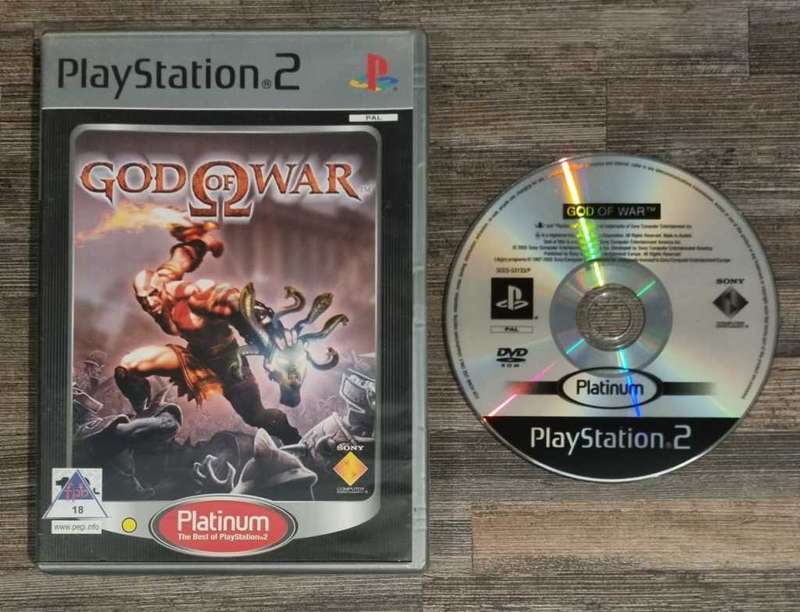 God of War Platinum for PS2