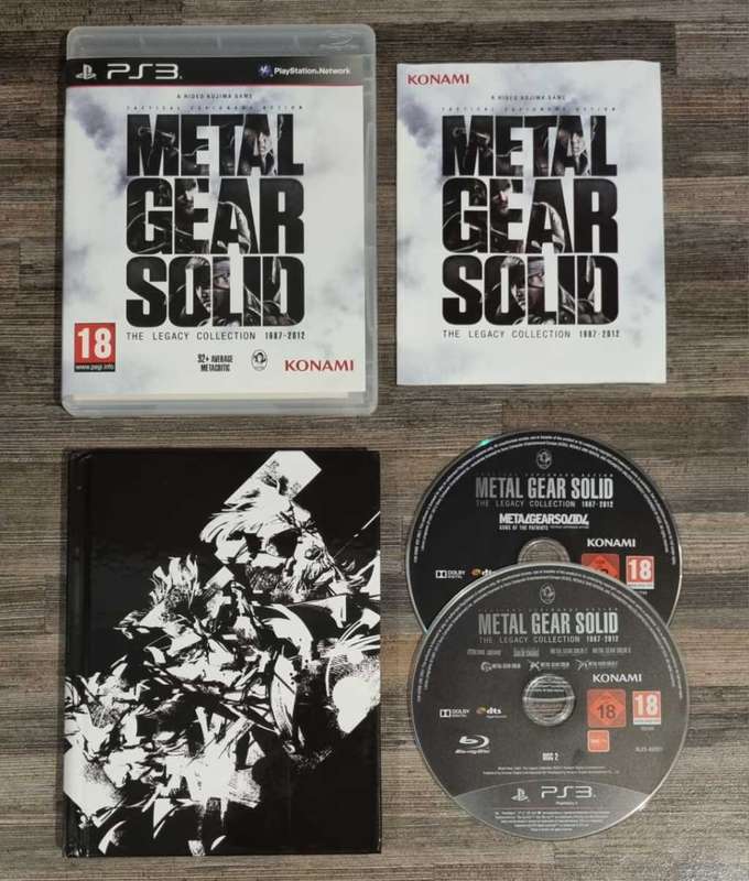 Metal Gear Solid Legacy Collection 1987 - 2012 for PS3 - Complete