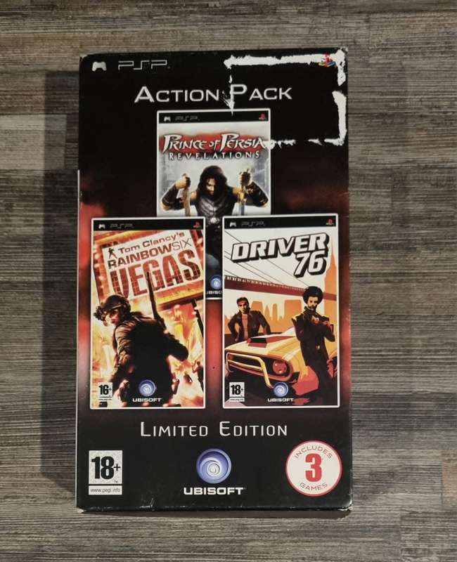 Limited Edition Action Pack for PSP - Complete