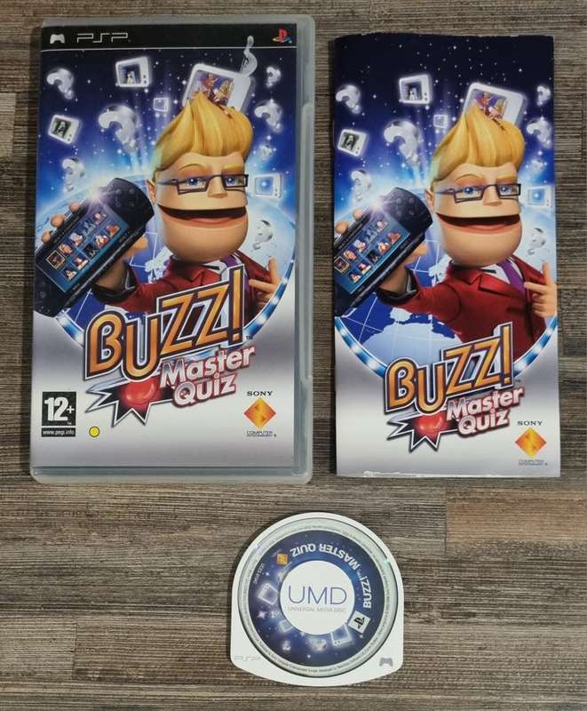 Buzz Master Quiz for PSP - Complete