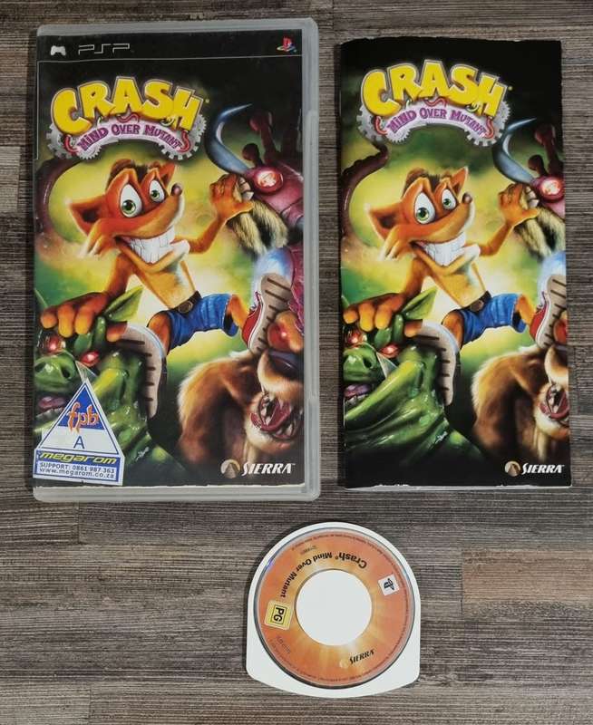 Crash Mind Over Mutant for PSP - Complete