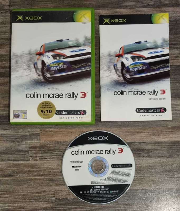 Colin Mcrae Rally 3 for Xbox - Complete