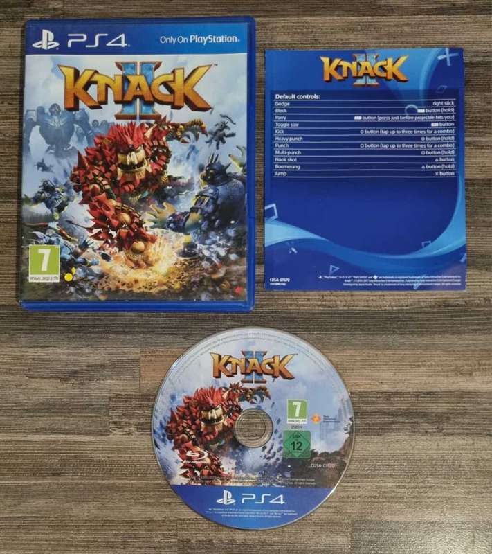 Knack 2 for PS4 - Complete - Price Drop