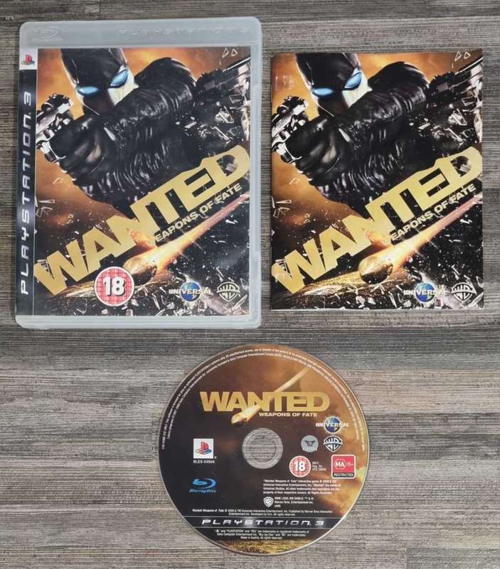 Wanted Weapons of Fate for PS3 - Complete