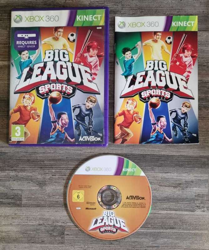 Big League Sports for Xbox 360 Kinect - Complete