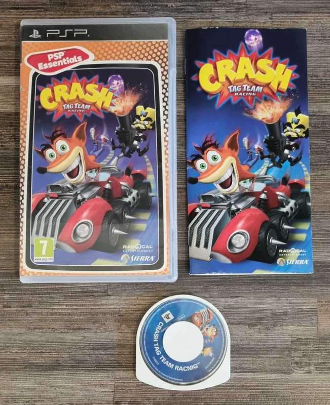 Crash Tag Team Racing for PSP - Complete