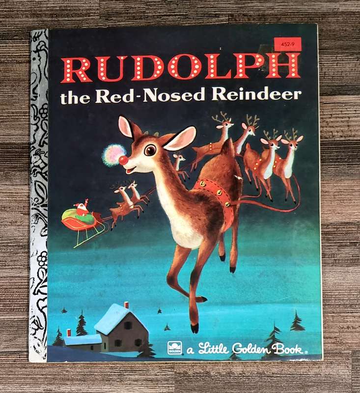 Rudolph The Red-Nose Raindeer - A Little Golden Book