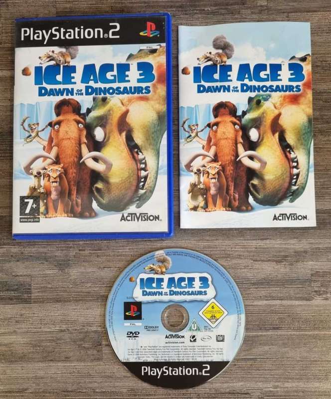 Ice Age 3 Dawn of the Dinosaurs for PS2 - Complete