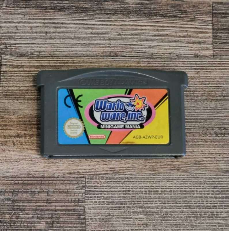 Wario Ware Minigame Mania for Gameboy Advance