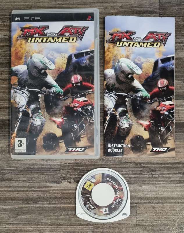 MX vs ATV Untamed for PSP - Complete