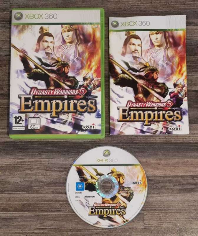 Dynasty Warriors 5 Empires for Xbox 360 - Complete