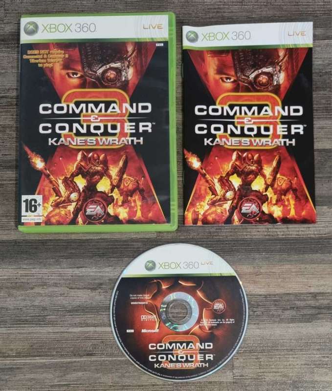 Command and Conquer 3 Kanes Wrath for Xbox 360 - Complete