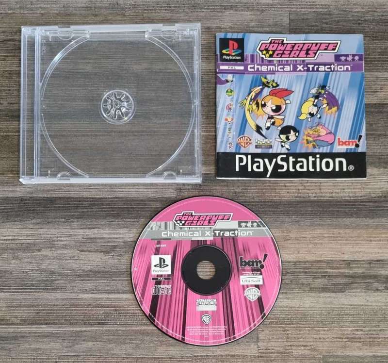 The Power Puff Girls Chemical X-Traction for PS1
