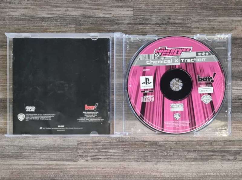 The Power Puff Girls Chemical X-Traction for PS1