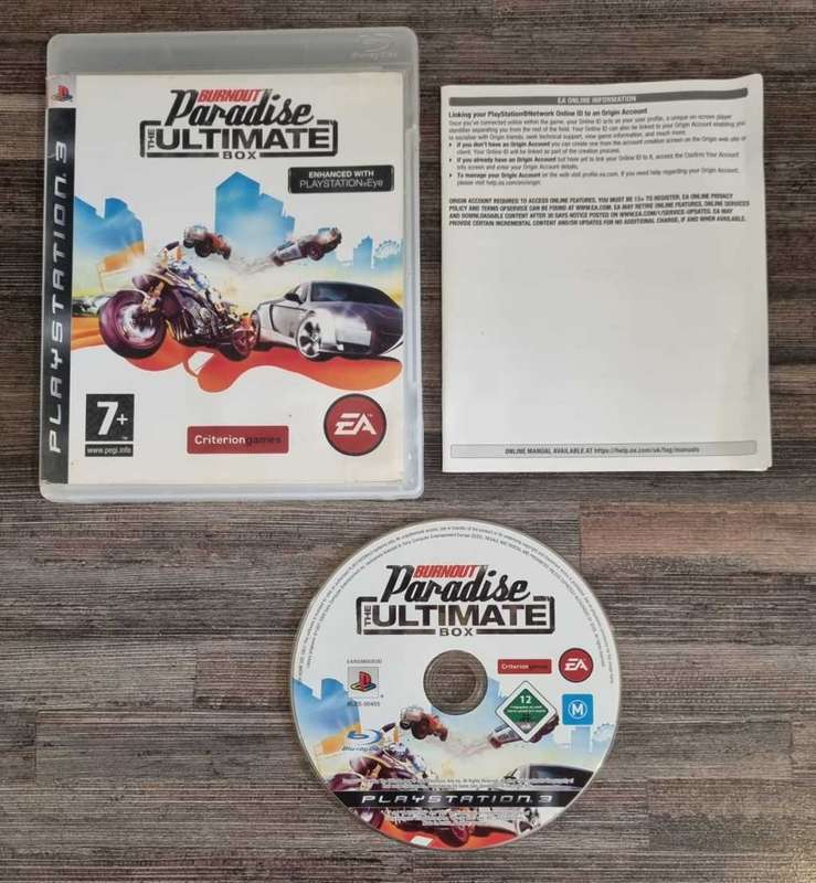 Burnout Paradise The Ultimate Box for PS3 - Complete
