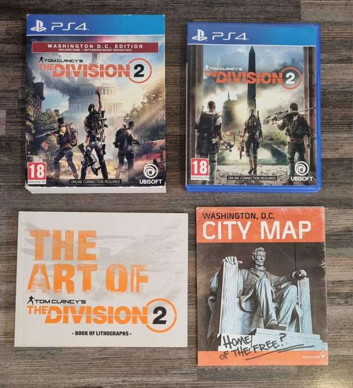 The Division 2 Washington DC Edition for PS4 - Complete