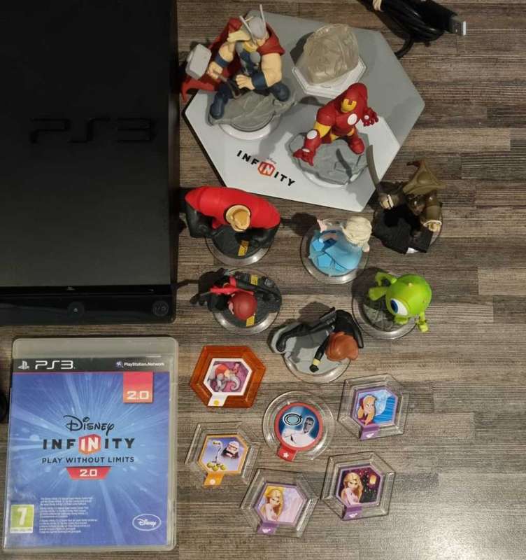 PS3 160GB Console + Disney Infinity Bundle