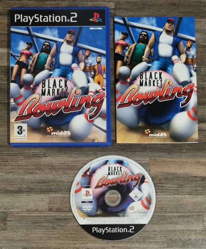 Black Market Bowling for PS2 - Complete