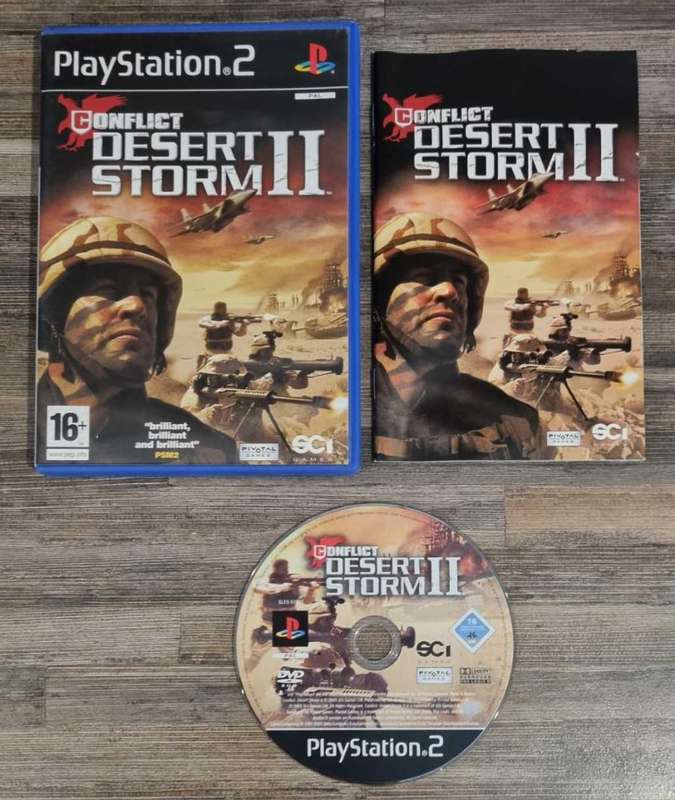 Desert Storm 2 for PS2 - Complete