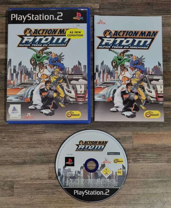 Action Man ATOM for PS2 - Complete