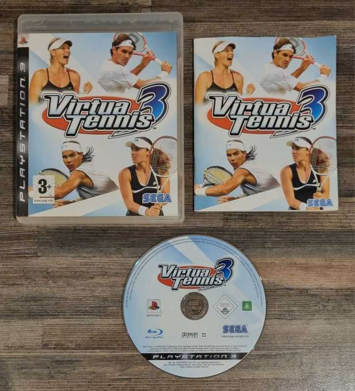 Virtua Tennis 3 for PS3 - Complete