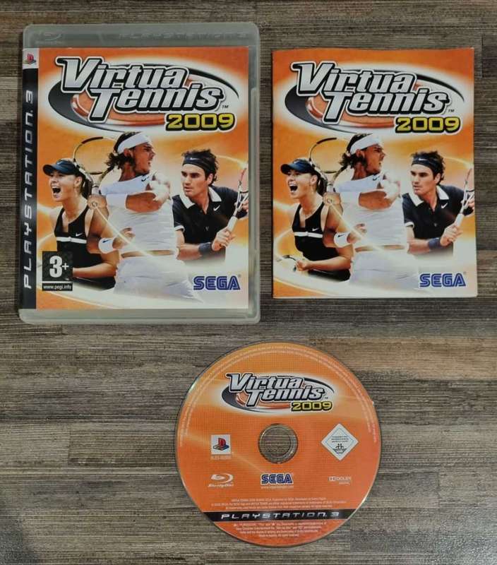 Virtua Tennis 2009 for PS3 - Complete