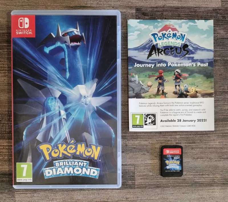 Pokemon Brilliant Diamond for Nintendo Switch - Complete