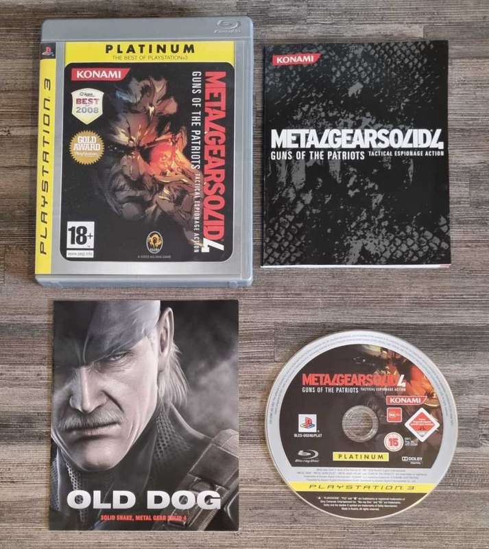 Metal Gear Solid 4 Guns of the Patriots for PS3 - Complete