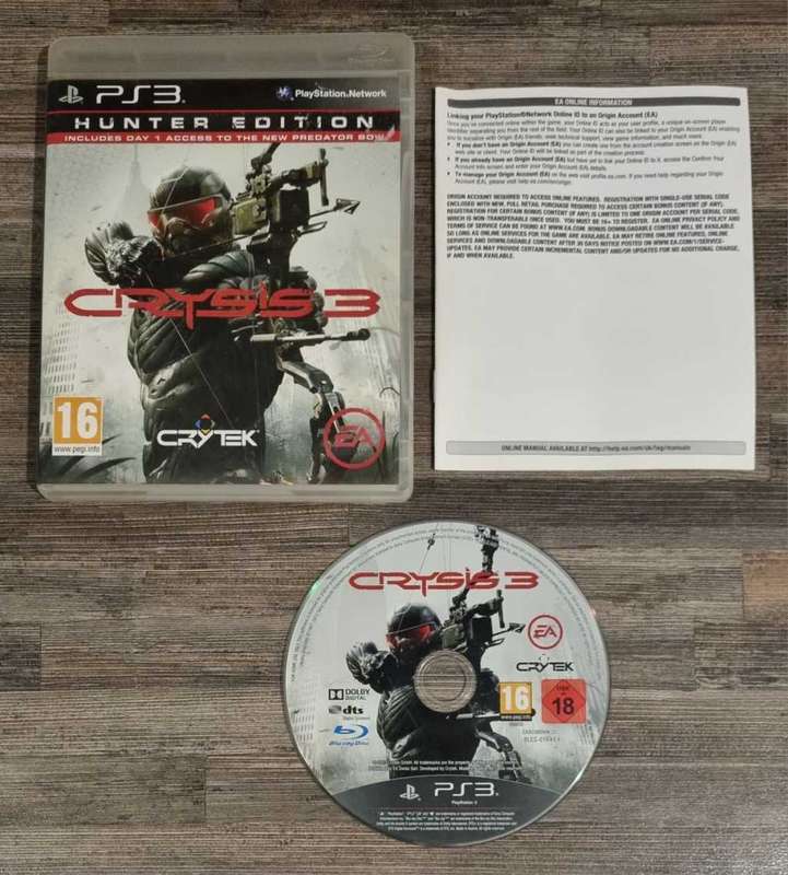 Crysis 3 Hunter Edition for PS3 - Complete