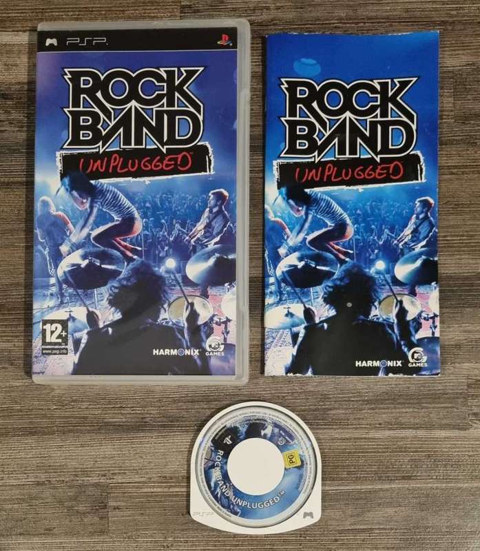 Rock Band Unplugged for PSP - Complete