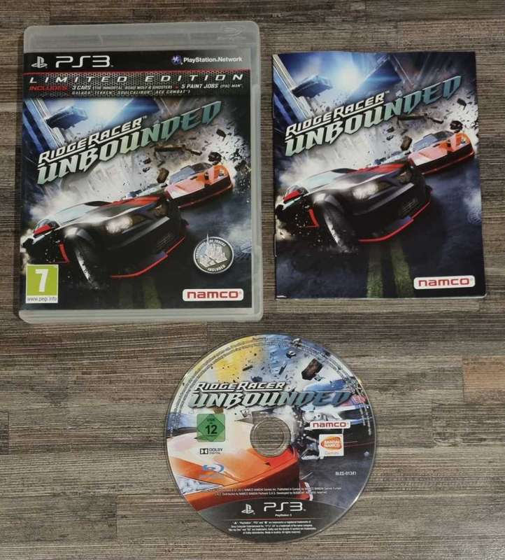 Ridge Racer Unbounded for PS3 - Complete